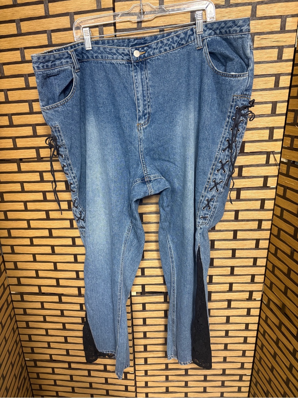Denim 24/7 lace jeans size 26W